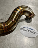 IDI Wastegate Delete Flange w/ 3" V-Banded Outlet