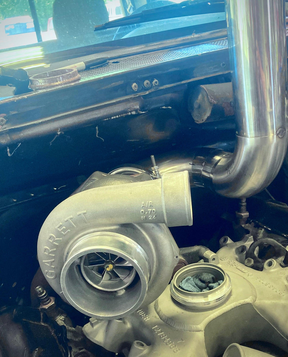 IDI Wastegate Delete Flange w/ 3" VBanded Outlet Classic Diesel Designs