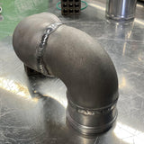 Non-Intercooled Boost Tube for T04S/T04Z Frame Turbos