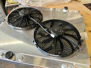 6.9 & 7.3 IDI Twin Electric Radiator Fan Shroud