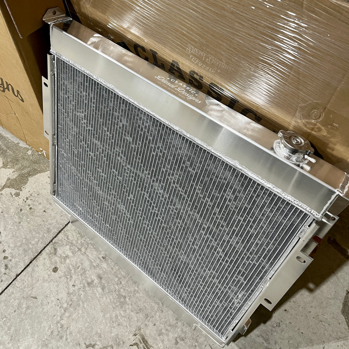 Core 6 Row Radiator CDD 6.9/7.3 IDI 4 Row Aluminum Radiator Upgrade – Classic Diesel Designs