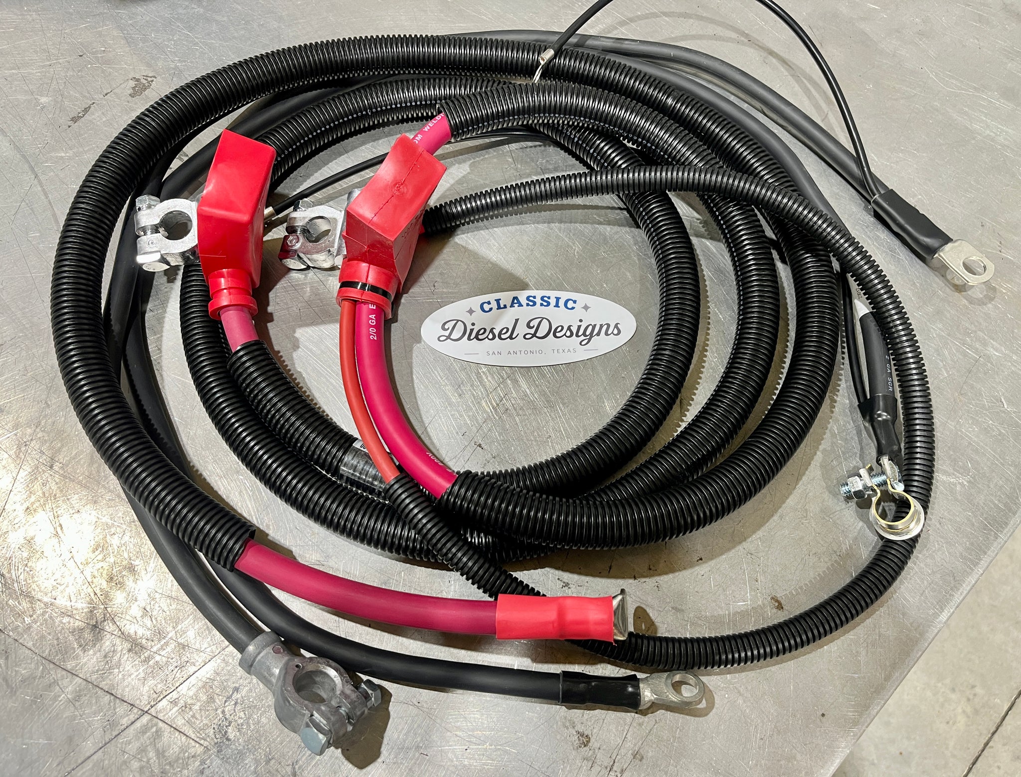 6 9 7 3 IDI OEM Replacement Battery Cables Classic Diesel Designs 6-9-7-3-idi-oem-replacement-battery-cables-classic-diesel-designs