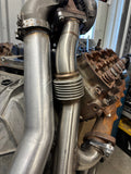 CDD 3" Downpipe Upgrade for 7.3 IDI Factory Turbos & ATS 093 Turbos