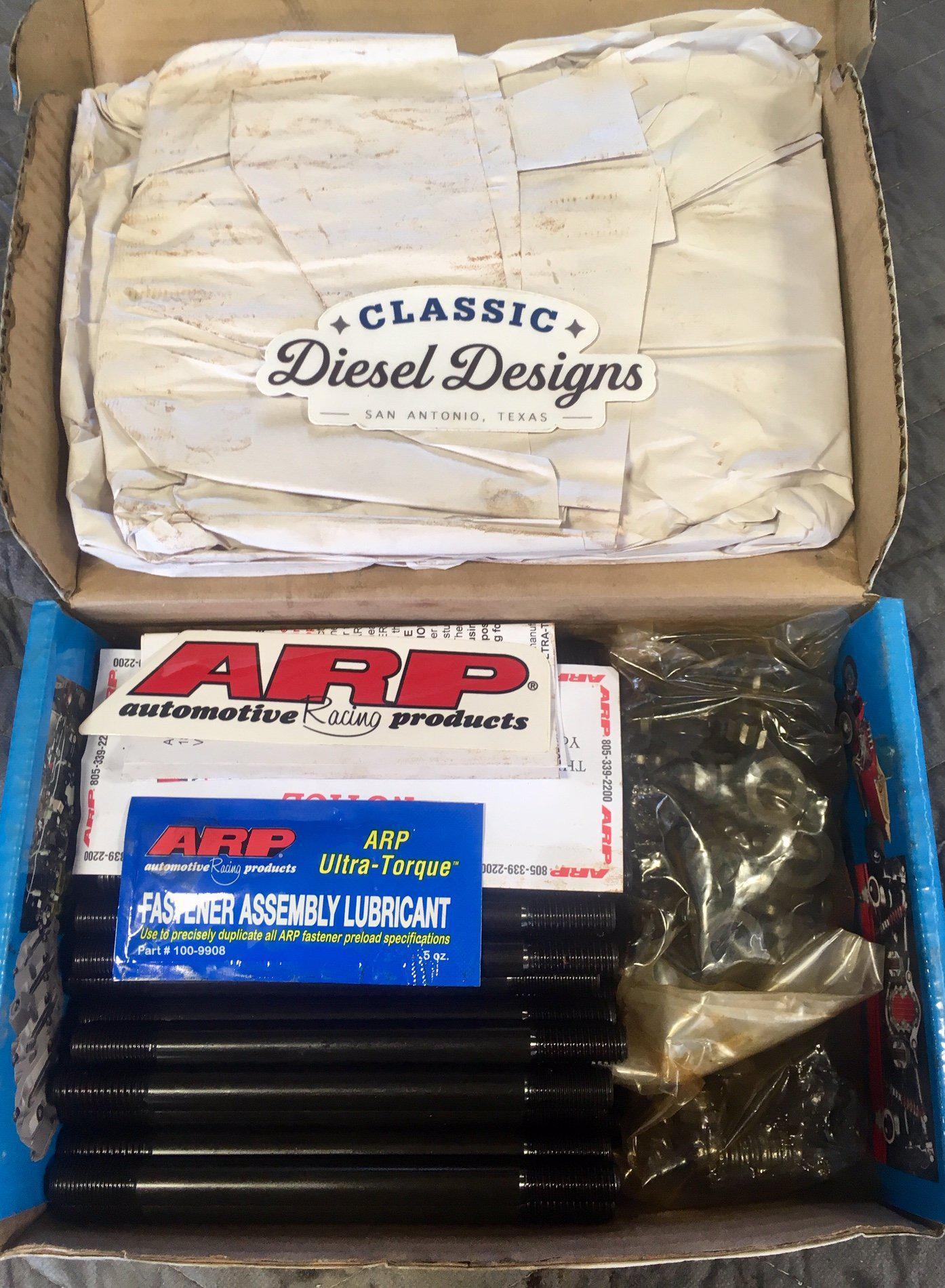 7.3 IDI ARP 2000 Head Stud Kit – Classic Diesel Designs